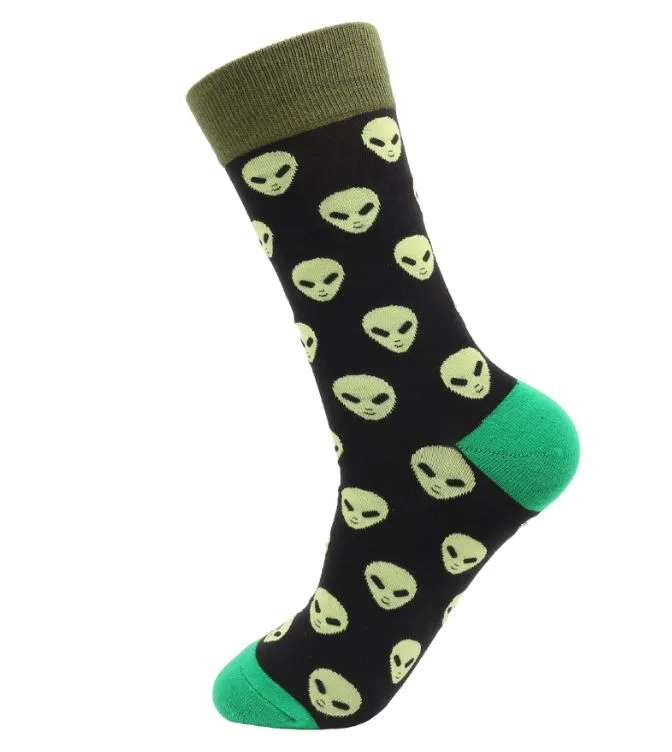 Rings POLLY SF639 Black Alien Socks