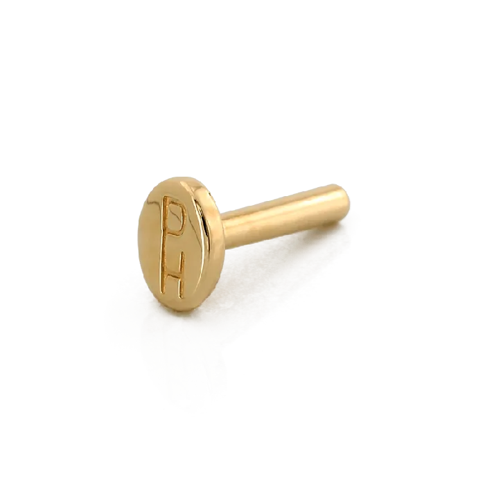 Rings Pupil Hall PH Large Oval Threaded Post