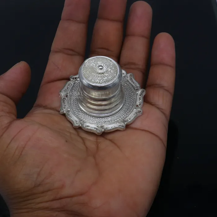 Rings TRIBAL ORNAMENTS 925 Sterling silver handmade fabulous meenakari trinket box container box casket box sindoor box enamel work customized box stb865