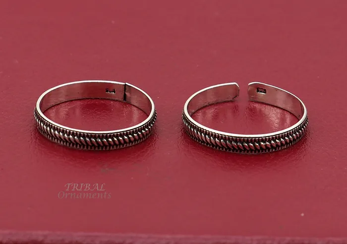 Rings TRIBAL ORNAMENTS 925 sterling silver modern trendy traditional cultural design thumb ring for foot thumb toe ring band for brides wedding jewelry ntr69 Rings TRIBAL ORNAMENTS 925 sterling silver modern trendy traditional cultural design thumb ring for foot thumb toe ring band for brides wedding jewelry ntr69