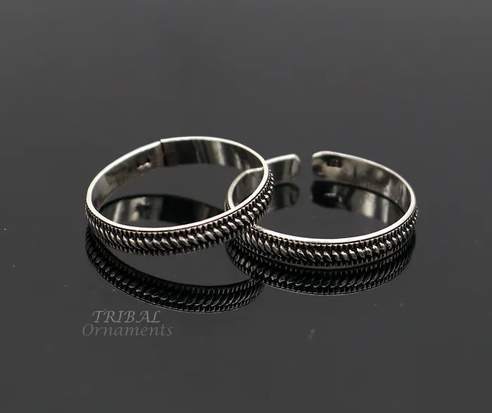 Rings TRIBAL ORNAMENTS 925 sterling silver modern trendy traditional cultural design thumb ring for foot thumb toe ring band for brides wedding jewelry ntr69 Rings TRIBAL ORNAMENTS 925 sterling silver modern trendy traditional cultural design thumb ring for foot thumb toe ring band for brides wedding jewelry ntr69