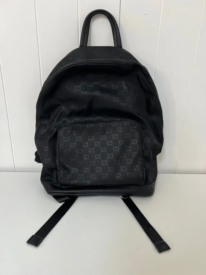 Rings Twisted Moon Jewelry GG Black Backpack