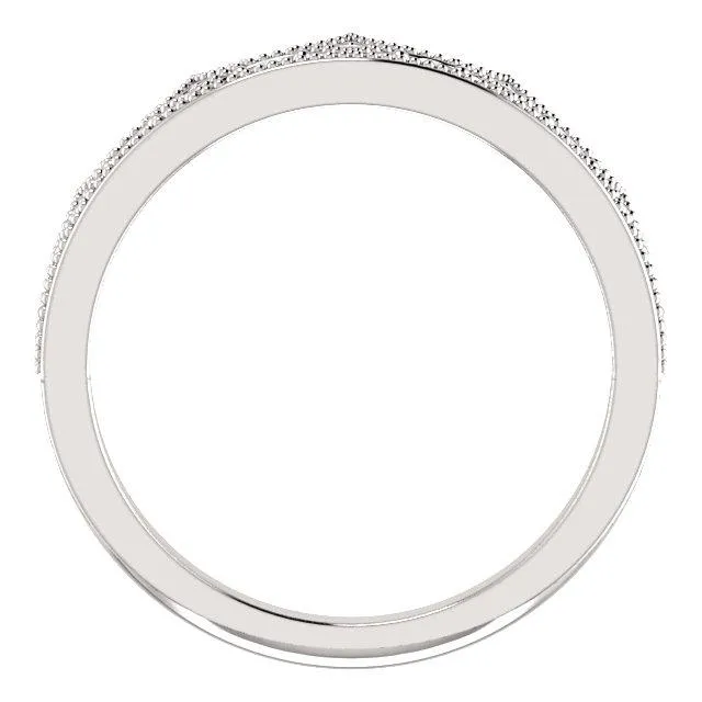 Royal Round Diamond Milgrain Crown Milgrain Band Fire Brilliance Rings
