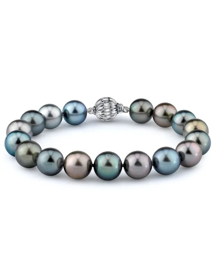 spt Bracelets MultiColor Tahitian Pearl Bracelet 100110mm