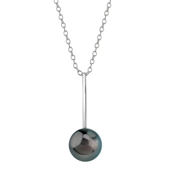 spt Necklaces 14K Gold Tahitian South Sea Pearl Emmanuelle Pendant