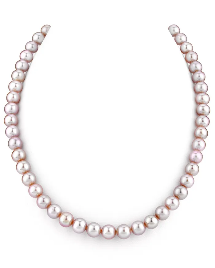 SPT Necklaces 6570mm Pink Freshwater Pearl Necklace AAA Quality