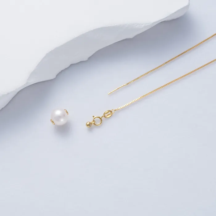 Sterling Silver Interchangeable Necklace WN00467 Possibilities Pearly Lustre Necklaces