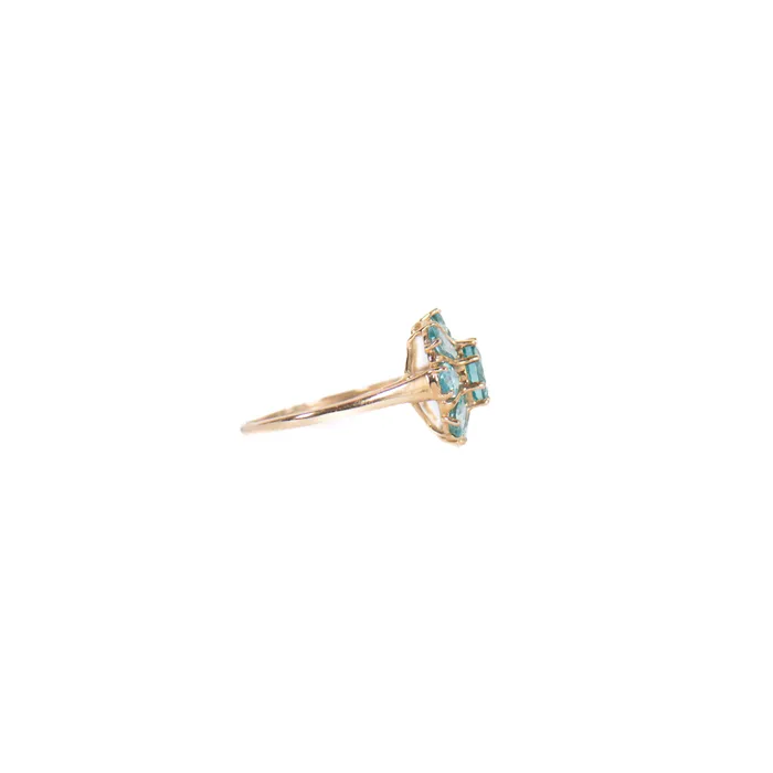 STORE 5a PreOwned Tourmaline Cluster Ring Rings