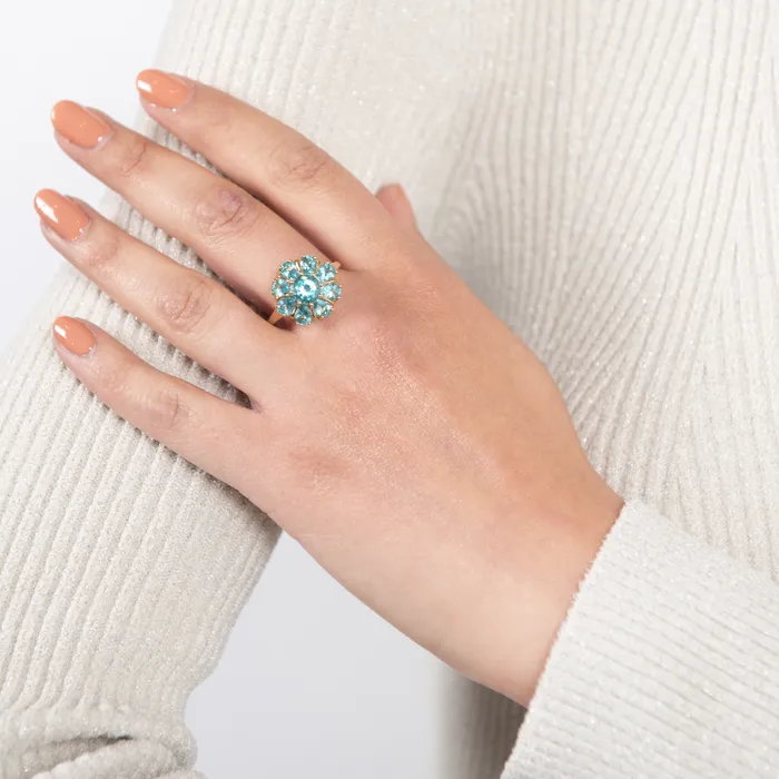 STORE 5a PreOwned Tourmaline Cluster Ring Rings