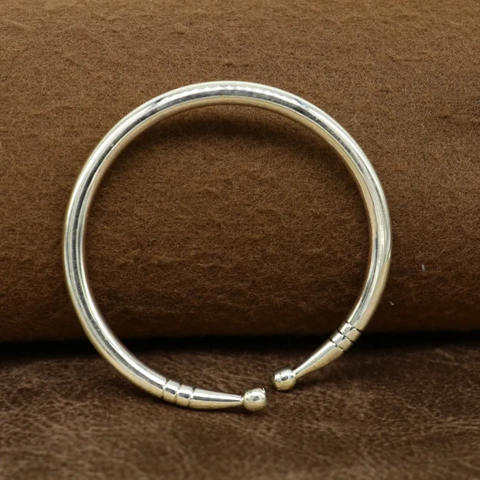 TRIBAL ORNAMENTS Bracelets Pure 925 sterling silver solid plain shiny design new born baby bangle kada baby bracelet kada best gifting adjustable kada nbbk223 TRIBAL ORNAMENTS Bracelets Pure 925 sterling silver solid plain shiny design new born baby bangle kada baby bracelet kada best gifting adjustable kada nbbk223