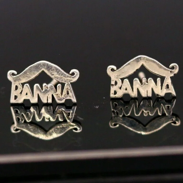 TRIBAL ORNAMENTS Earrings Rajasthan royals banna rajputana 925 silver stud earrings fabulous stud s134