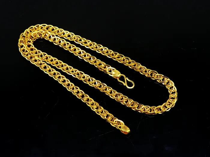 TRIBAL ORNAMENTS Necklaces 22karat yellow gold handmade unique design all sizes chain necklace amazing mens gifting wedding jewelry ch575 TRIBAL ORNAMENTS Necklaces 22karat yellow gold handmade unique design all sizes chain necklace amazing mens gifting wedding jewelry ch575
