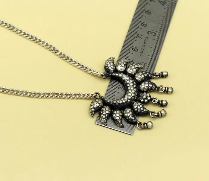 TRIBAL ORNAMENTS Necklaces 925 sterling silver handmade gorgeous charm necklace excellent customized vintage style bridesmaid belly dance necklace jewelry nec60 TRIBAL ORNAMENTS Necklaces 925 sterling silver handmade gorgeous charm necklace excellent customized vintage style bridesmaid belly dance necklace jewelry nec60