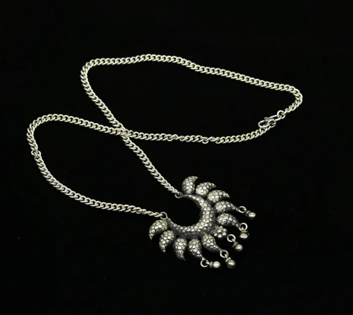 TRIBAL ORNAMENTS Necklaces 925 sterling silver handmade gorgeous charm necklace excellent customized vintage style bridesmaid belly dance necklace jewelry nec60 TRIBAL ORNAMENTS Necklaces 925 sterling silver handmade gorgeous charm necklace excellent customized vintage style bridesmaid belly dance necklace jewelry nec60