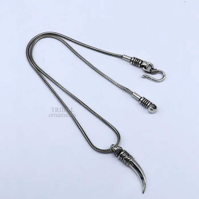 TRIBAL ORNAMENTS Necklaces Pure 925 sterling silver handmade small sword pendant amazing designer fabulous pendant unisex divine jewelry ssp1626 TRIBAL ORNAMENTS Necklaces Pure 925 sterling silver handmade small sword pendant amazing designer fabulous pendant unisex divine jewelry ssp1626