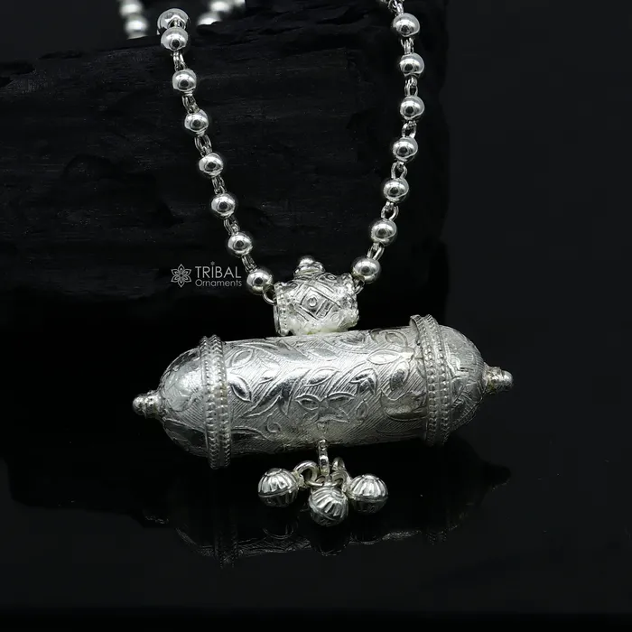 TRIBAL ORNAMENTS Necklaces Vintage design antique handmade 925 sterling silver gorgeous Unique pendant fabulous customized brides collection long necklace SET645 TRIBAL ORNAMENTS Necklaces Vintage design antique handmade 925 sterling silver gorgeous Unique pendant fabulous customized brides collection long necklace SET645