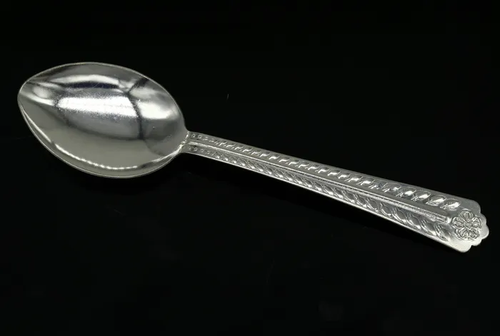 TRIBAL ORNAMENTS Rings Pure sterling silver handmade solid silver 6 spoon kitchen utensils vessels silver has antibacterial properties keep stay healthy sv58