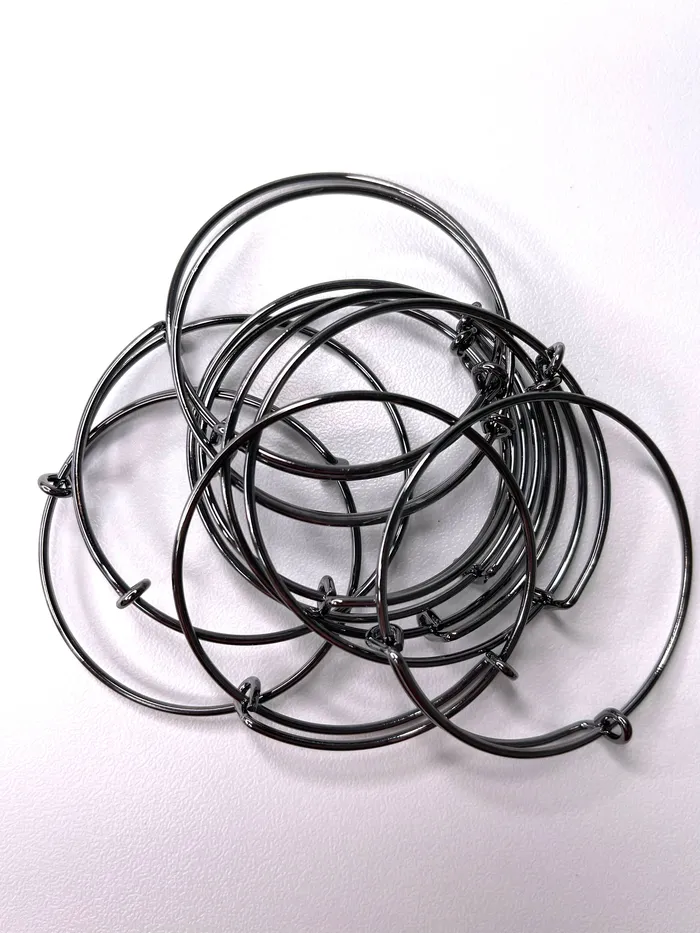 Twisted Moon Jewelry Bracelets Kids Bangle Packs of 10