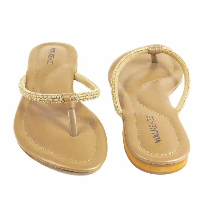 Walkeaze Earrings Women Formal Slippers 40098S