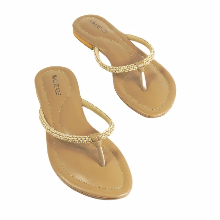 Walkeaze Earrings Women Formal Slippers 40098S