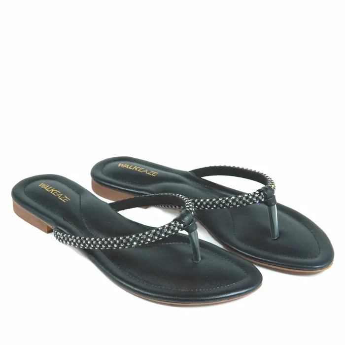 Walkeaze Earrings Women Formal Slippers 40098S