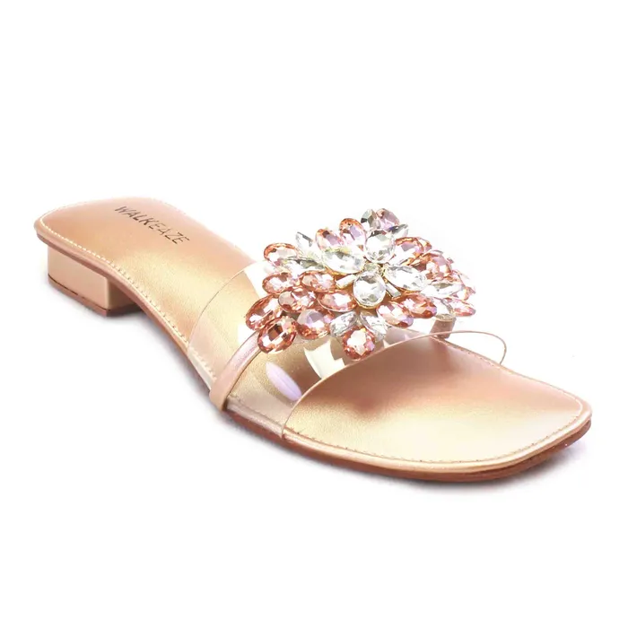 Walkeaze Earrings Women Slippers 38654S