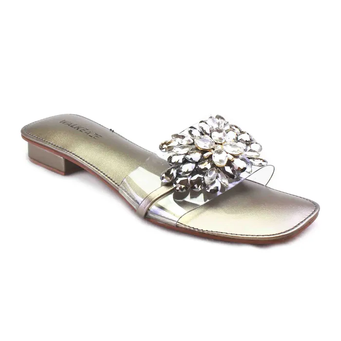 Walkeaze Earrings Women Slippers 38654S