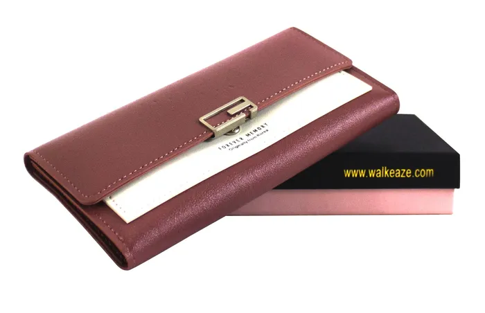Walkeaze Earrings Women Stylish Wallet 3370W Walkeaze Earrings Women Stylish Wallet 3370W