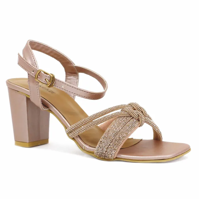 Walkeaze Necklaces Women Formal Block Heel 62676S