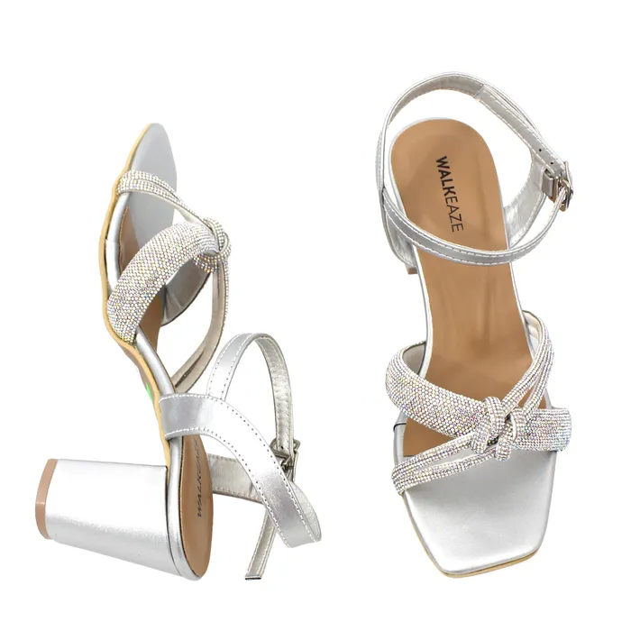 Walkeaze Necklaces Women Formal Block Heel 62676S