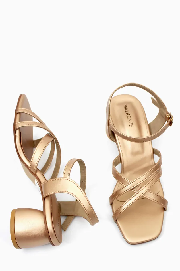 Walkeaze Necklaces Women Formal Block Heel 75007S