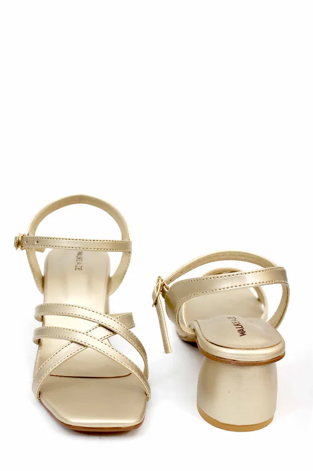 Walkeaze Necklaces Women Formal Block Heel 75007S