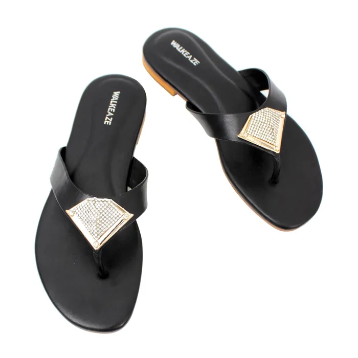 Walkeaze Women Formal Slippers 40763S Earrings
