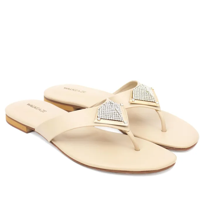 Walkeaze Women Formal Slippers 40763S Earrings