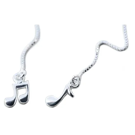 Wind Chime Silver Drop Earrings Silver 925 Store Earrings