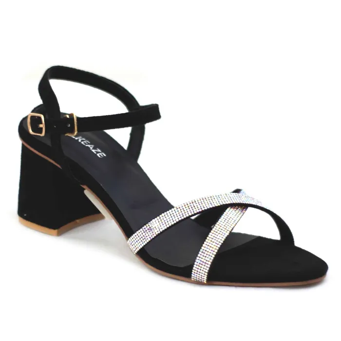 Women Formal Block Heel 62439S Walkeaze Necklaces