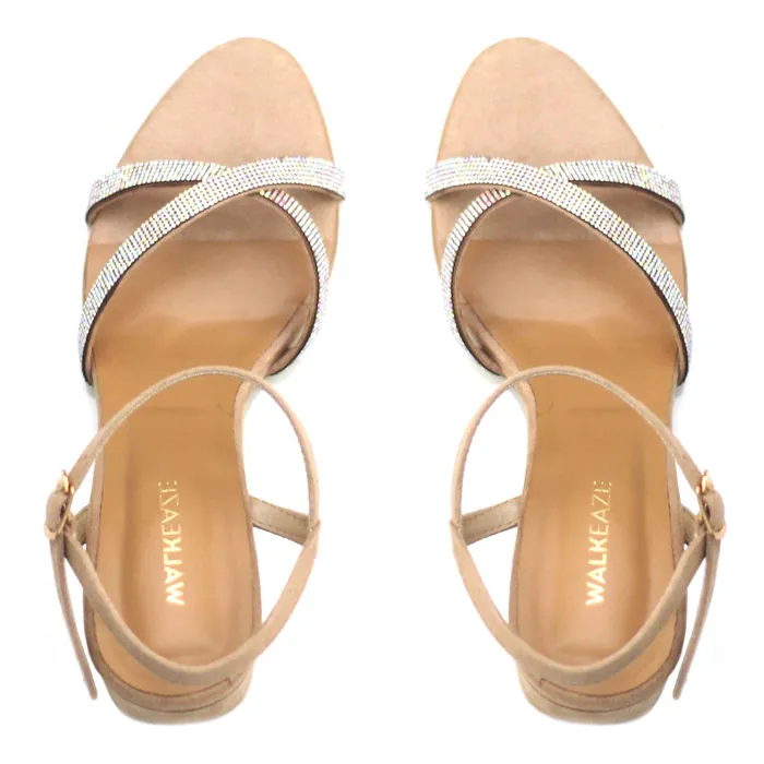 Women Formal Block Heel 62439S Walkeaze Necklaces Women Formal Block Heel 62439S Walkeaze Necklaces