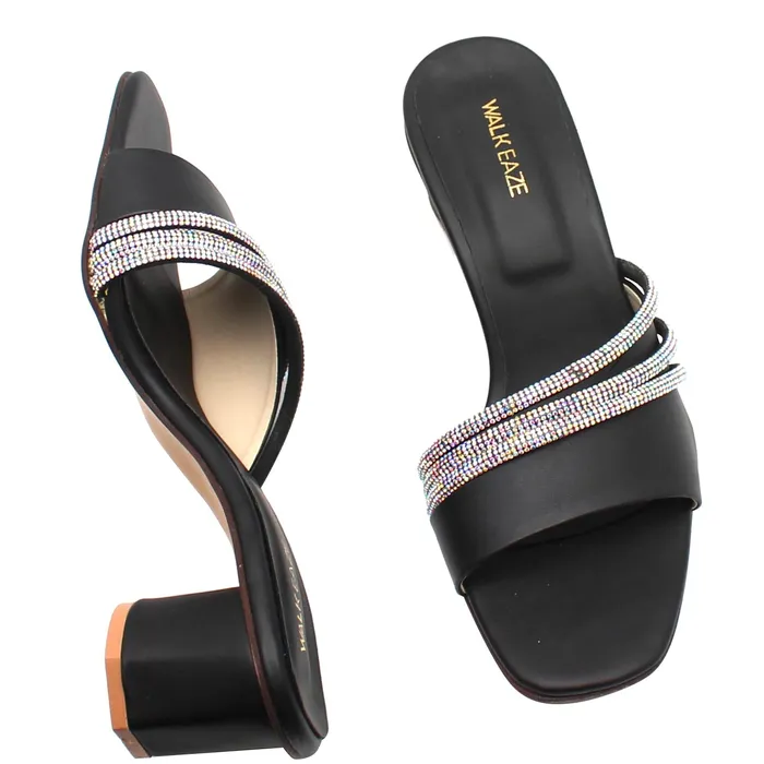 Women Formal Block Heel 74638S Walkeaze Necklaces