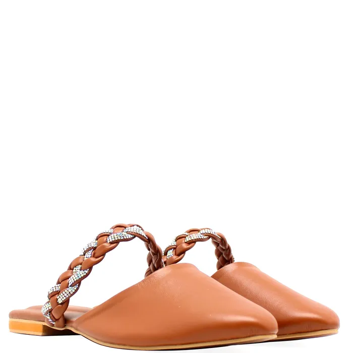 Women Formal Mules 39808S Walkeaze Earrings