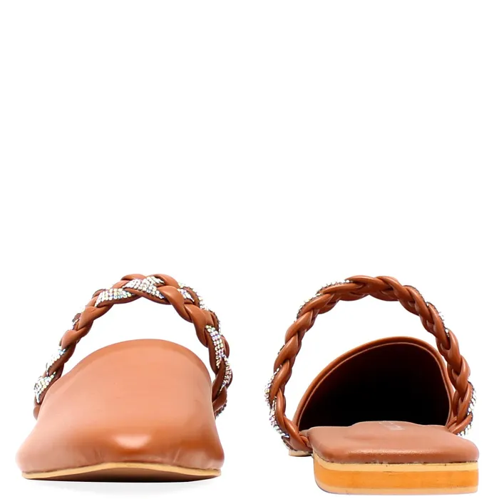 Women Formal Mules 39808S Walkeaze Earrings