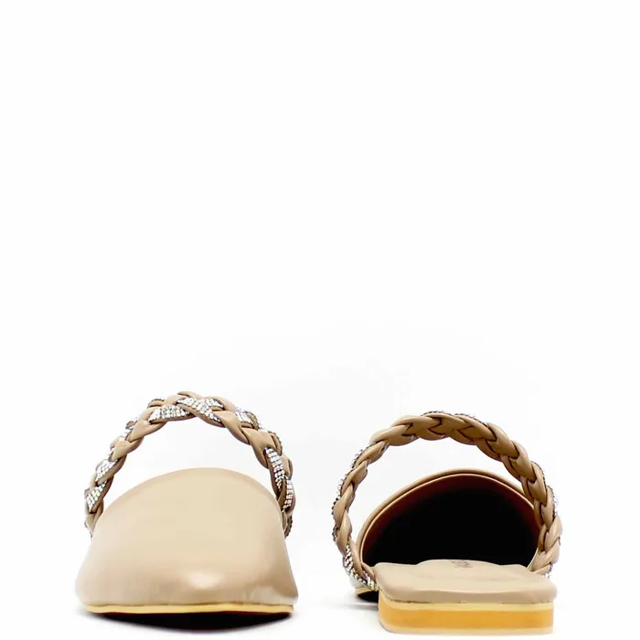 Women Formal Mules 39808S Walkeaze Earrings