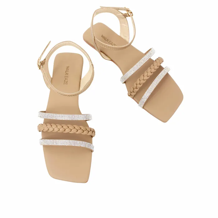 Women Formal Sandals 39910S Walkeaze Earrings
