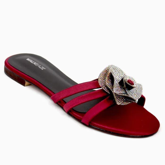Women Formal Slippers 40209S Walkeaze Earrings
