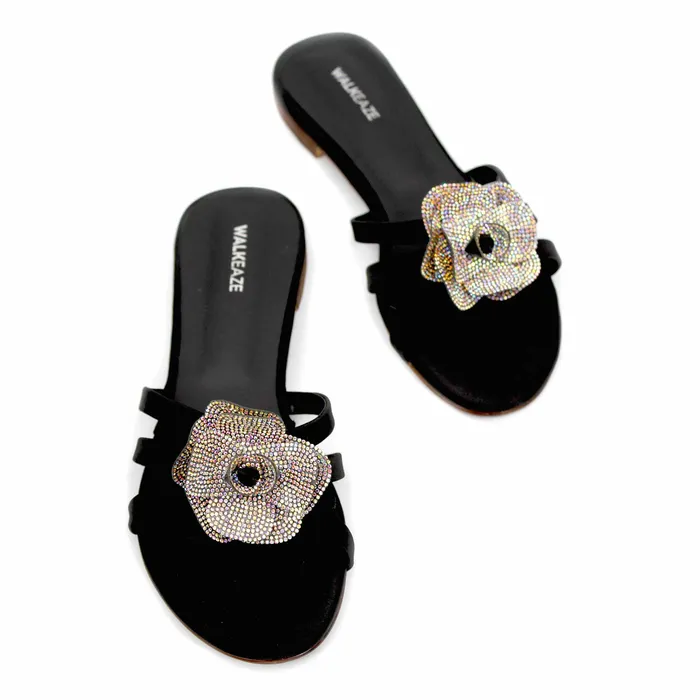 Women Formal Slippers 40209S Walkeaze Earrings