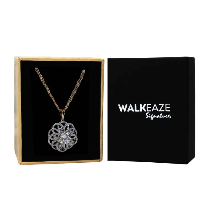 Women Pendant Jewelry 001389J Walkeaze Necklaces